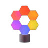 Cololight Pro – Smart LED Light Panels – 6 pcs – Colour Changing Mood Lighting with 16 Million RGB Colours – Works with Alexa and Google Assistant